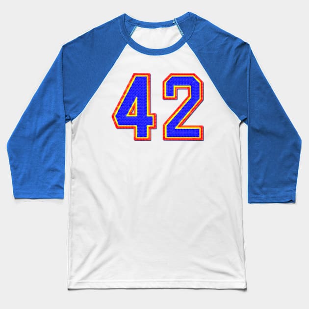 Forty-Two Baseball T-Shirt by Manatee Max